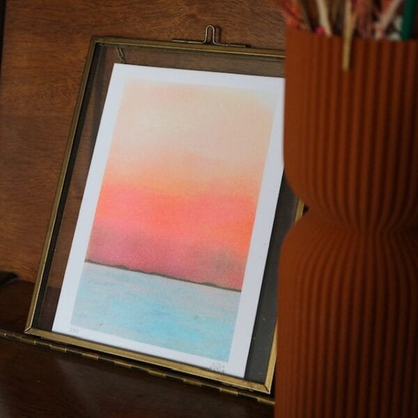 Risographie 14h57 Paysage