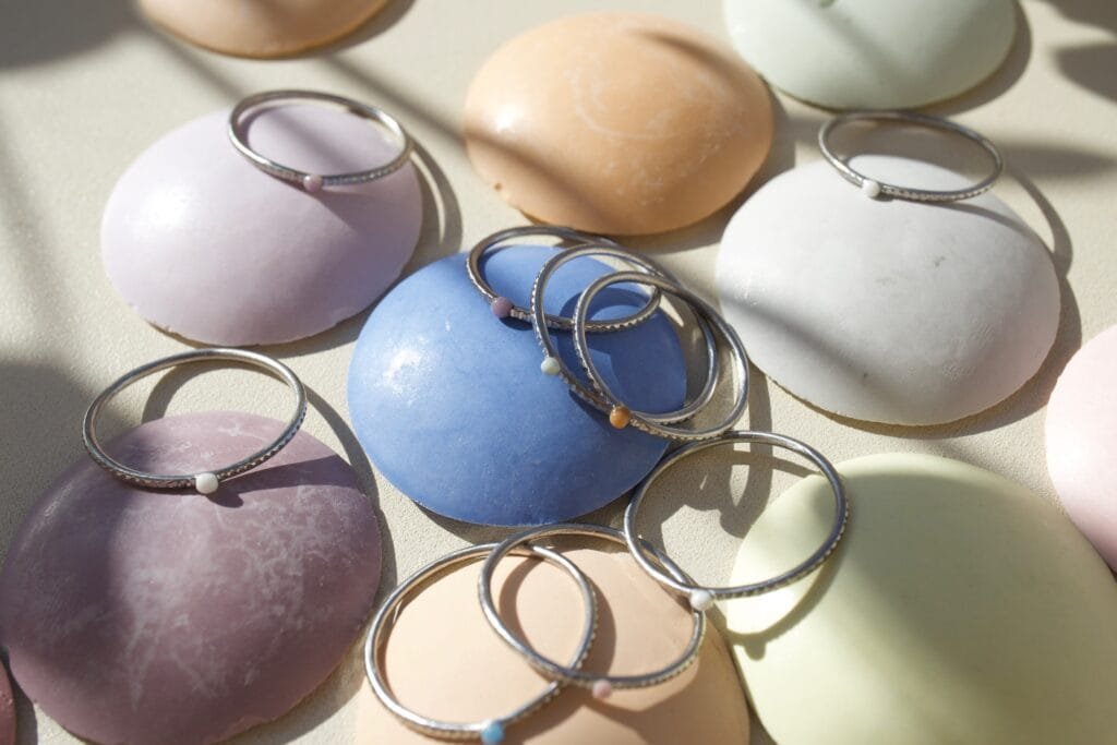 Bijoux éthiques et durables grains de sable par Marjorie Cia