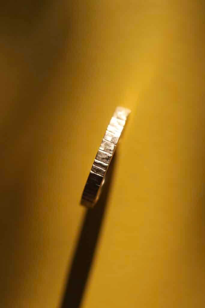 Alliances finement rainurées Marjorie Cia