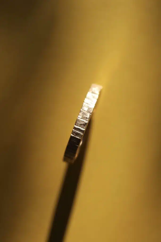 Alliances finement rainurées Marjorie Cia